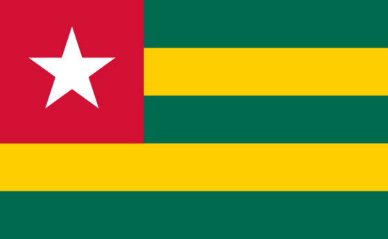 Flag of Togo - Togolese Republic - All Flags ORG