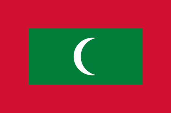 Flag of the Maldives - Republic of Maldives - All Flags ORG